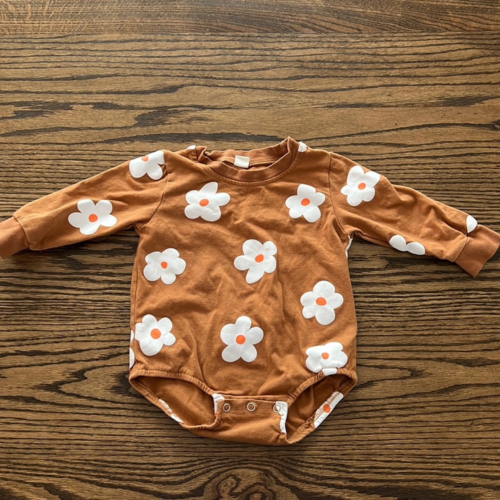 Flower onesie